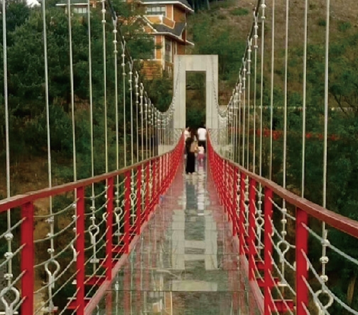 玻璃吊桥