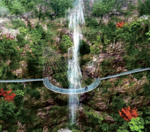 玻璃匝道观景台
