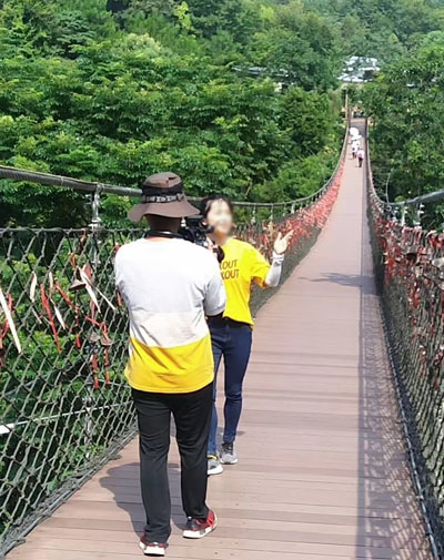 丫山风景区吊桥